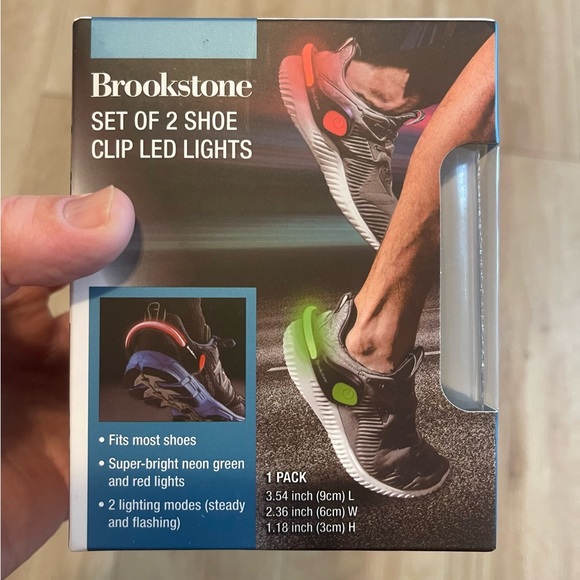 Brookstone LED Shoe Lights - Picture 1 of 6